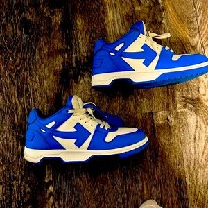 Size 45 ( 11.5 US ) - Off-White Out Of Office Low ‘ JAY-Z Blue,  GREAT Shoe